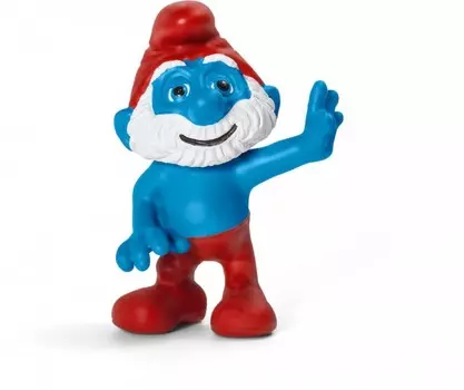 Schleich Фигурка Гномик Папа Смурф