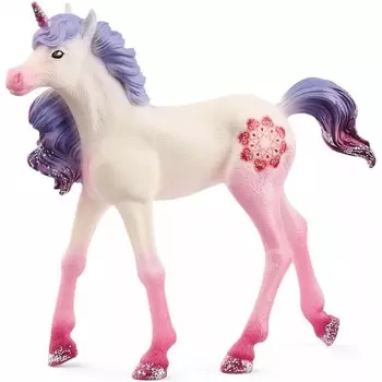 Schleich Фигурка Жеребенок единорога Мандала