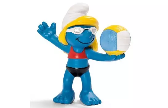Schleich Игровая фигурка Гном Пляжная волейболистка