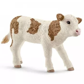 Schleich Игровая фигурка Симментальский теленок