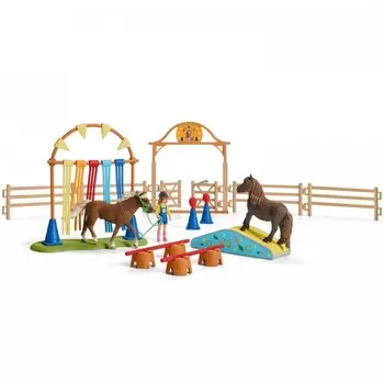 Schleich Спортивная тренировка для пони