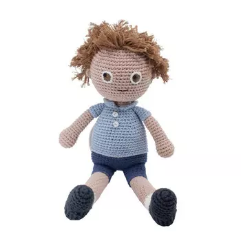 Sebra Вязаная кукла