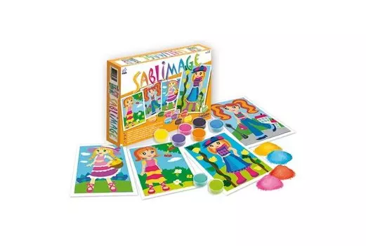 SentoSpherE Песочные картинки Маленькие девочки