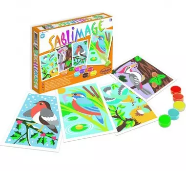 SentoSpherE Песочные картинки Птицы