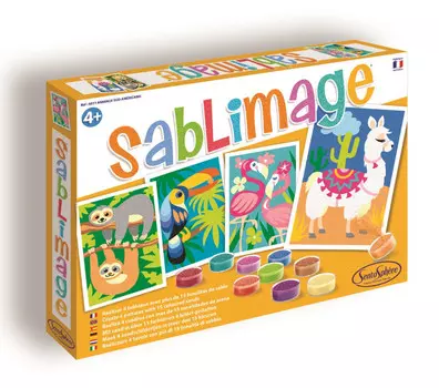 SentoSpherE Песочные картинки "Животные Латинской Америки"