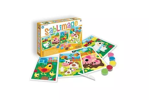 SentoSpherE Песочные картинки "Животные на ферме"