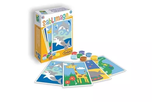 SentoSpherE Песочные мини-картинки Экзотические животные