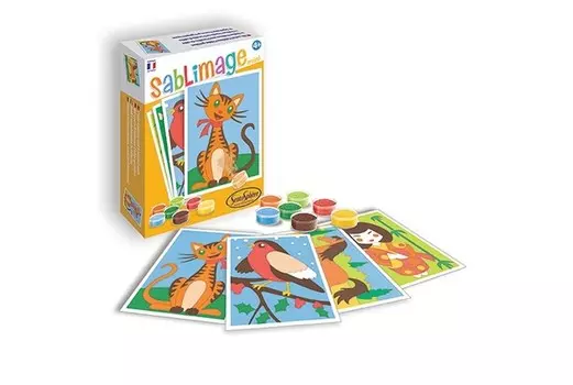 SentoSpherE Песочные картинки "Милые друзья (мини)"