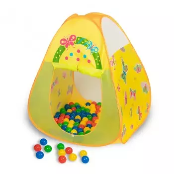 SevillaBaby Игровой домик треугольный + 100 шаров Баттерфляй