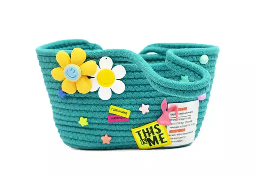 Sharktoys Детская вязанная сумочка для девочки Плетенка