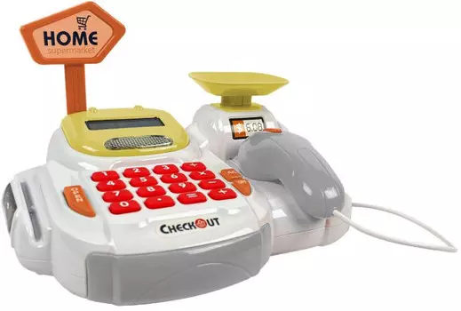 Sharktoys Игровой набор Касса со сканером