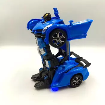 Sharktoys Игрушечный спортивный автомобиль трансформер на радиоуправлении