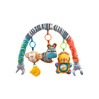 Sharktoys Развивающая игровая дуга с подвесками Зебра