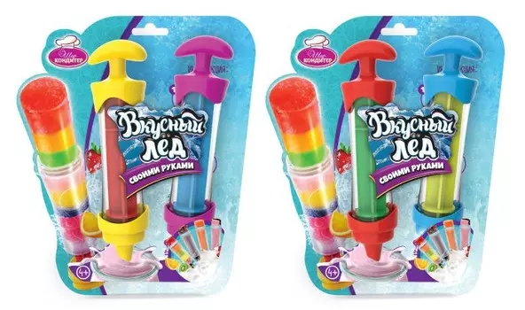 Шеф Кондитер Вкусный лёд 2 шприца
