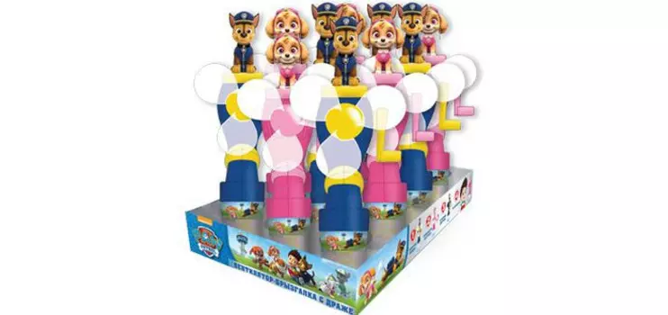 Щенячий патруль (Paw Patrol) Игрушка Вентилятор-брызгалка с драже