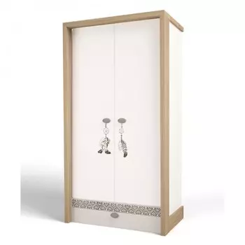 Шкаф ABC-King 2-х дверный 1 Mix Ловец снов