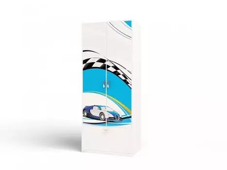 Шкаф ABC-King 2-х дверный La-Man ABC-101-L1