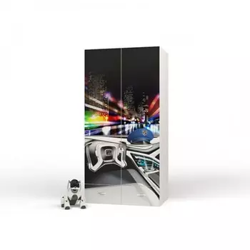 Шкаф ABC-King 2-х дверный Police City