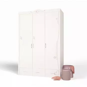 Шкаф ABC-King 3-х дверный Lovely