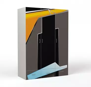 Шкаф ABC-King 3-х дверный Pilot