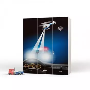 Шкаф ABC-King 3-х дверный Police