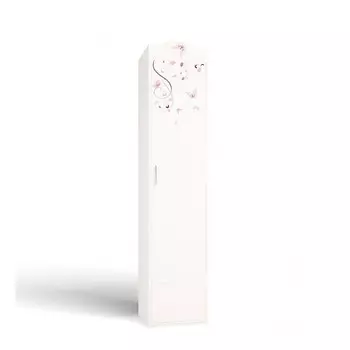 Шкаф ABC-King с 1-й дверью с бабочками Фея 1 (правый)