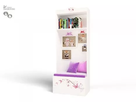 Шкаф ABC-King Стеллаж широкий 1 Swarovski Фея