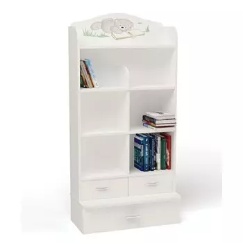 Шкаф ABC-King Стеллаж широкий Bears