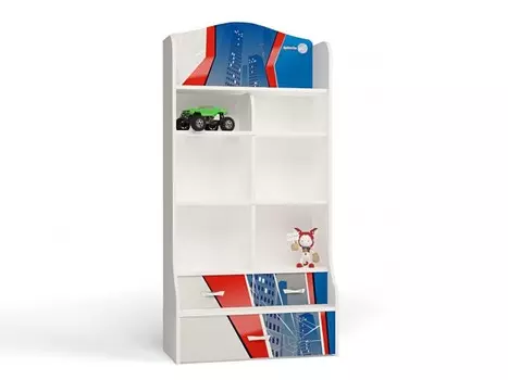 Шкаф ABC-King Стеллаж широкий Человек паук