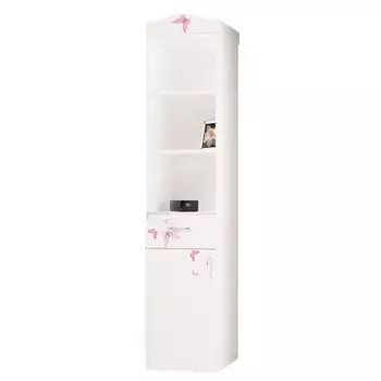 Шкаф ABC-King Стеллаж узкий Swarovski Фея со стразами (левый)