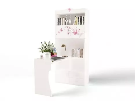 Шкаф ABC-King Стол-стеллаж Фея (правый)