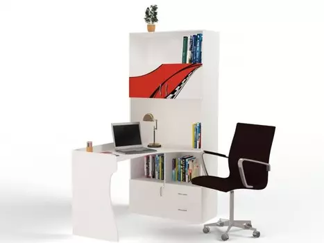 Шкаф ABC-King Стол-стеллаж La-Man (правый)