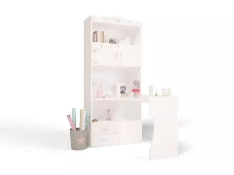 Шкаф ABC-King Стол-стеллаж Lovely левый