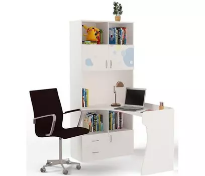 Шкаф ABC-King Стол-стеллаж Molly левый