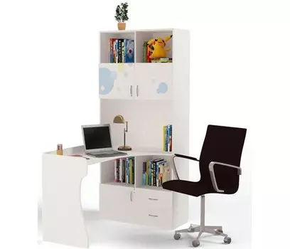 Шкаф ABC-King Стол-стеллаж Molly правый