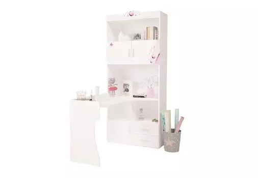 Шкаф ABC-King Стол-стеллаж Princess (правый)