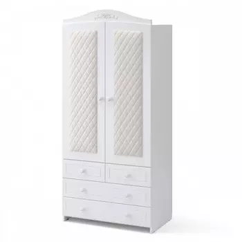 Шкаф Гандылян двухдверный Тиффани декор ромб