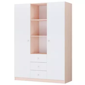 Шкаф Polini 3-х секционный Simple