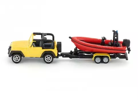 Siku Джип с лодкой 1658