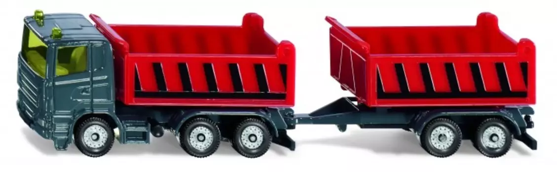 Siku Машина Самосвал с прицепом