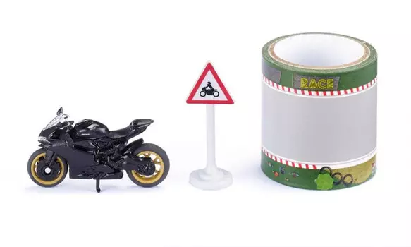 Siku Мотоцикл Ducati Panigale 1299 с трассой