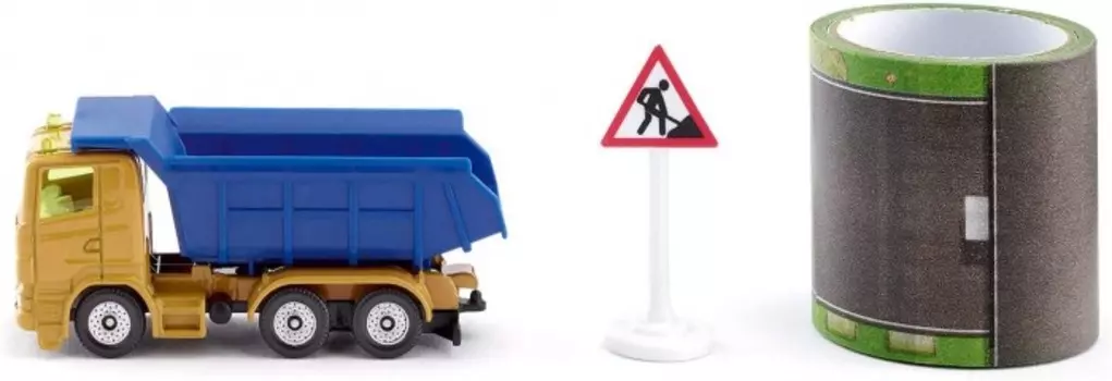 Siku Самосвалом с лентой-дорогой