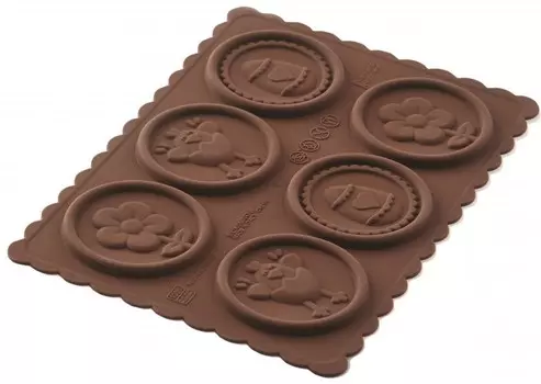 Silikomart Набор для приготовления печенья силиконовый Easter Slim