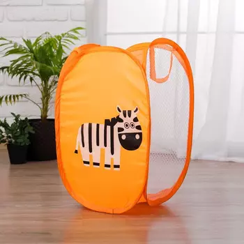 Сималенд Корзина для игрушек Зебра