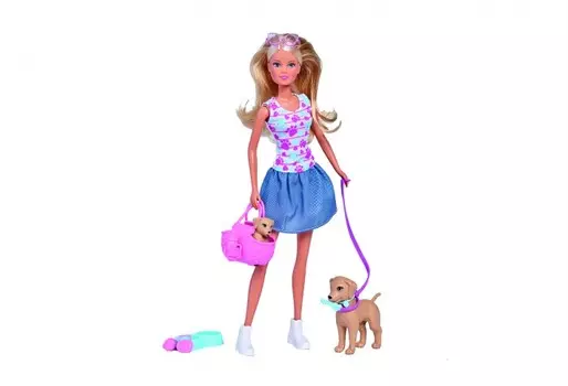 Simba Кукла Штеффи Прогулка с питомцами 29 см
