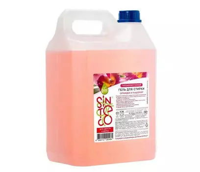 Sinteco Гель для стирки шерсть и шелк Орхидея и кашемир 5000 мл