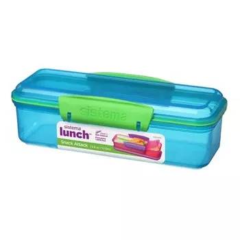 Sistema Lunch Контейнер с разделителем 410 мл