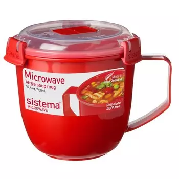 Sistema Microwave Кружка суповая 900 мл