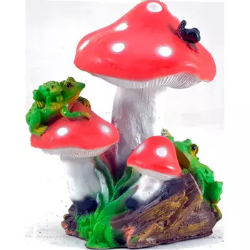 Сказка Гриб средний с лягушкой