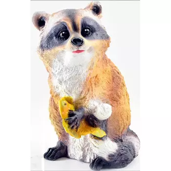 Сказка Садовая фигура Енот с рыбкой